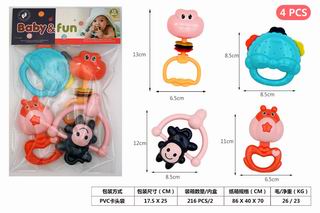 BABY RATTLE 4PCS,