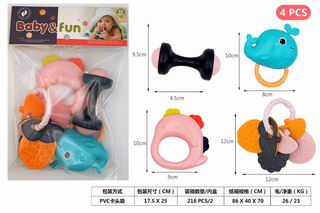 BABY RATTLE 4PCS,