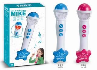 MICROPHONE W/LIGHT & MUSIC,