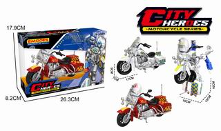 DIE-CAST DEFORMATION MOTORCYCLE,