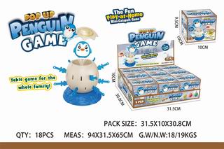 POP UP PENGUIN GAME 9PCS,