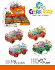 FRICTION GEAR CAR 12PCS,