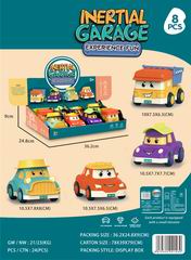 FRICTION CAR 8PCS,
