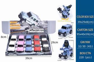 DEFORMATION CAR 10PCS,