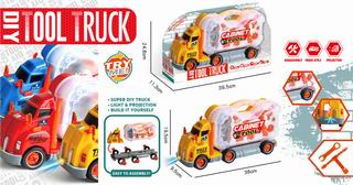 DIY SLIDE TRUCK W/LIGHT & MUSIC & PROJECTION,