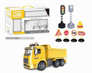 FRICTION TRUCK W/LIGHT & MUSIC,
