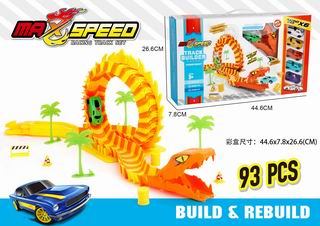 CATAPULT TRACK CAR 93PCS,