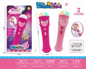 MICROPHONE W/LIGHT & SOUND,