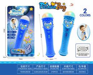 MICROPHONE W/LIGHT & SOUND,