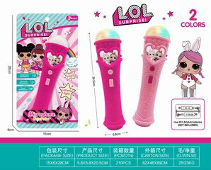 MICROPHONE W/LIGHT & SOUND,