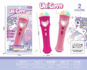MICROPHONE W/LIGHT & SOUND,