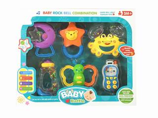 BABY RATTLES 6PCS,