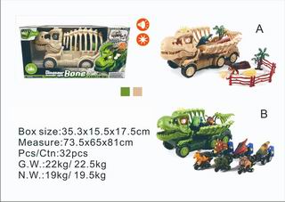 DINOSAUR SET W/LIGHT & SOUND,