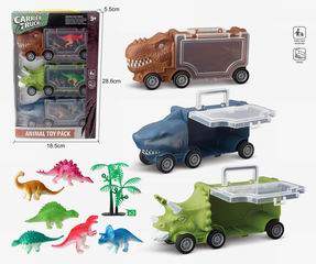 DINOSAUR CAR SET,