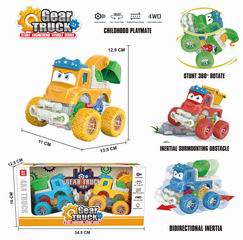 FRICTION GEAR STUNT CAR,