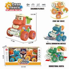 FRICTION GEAR STUNT CAR,