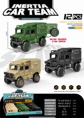 FRICTION CAR 12PCS,
