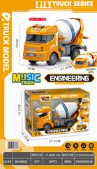 FRICTION TRUCK SET W/LIGHT & MUSIC,