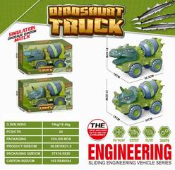 SLIDE DINOSAUR CAR,