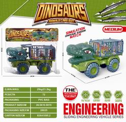 SLIDE DINOSAUR CAR,