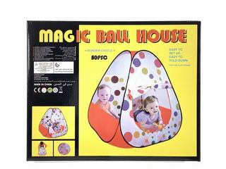 TENT SET W/BALL 50PCS,