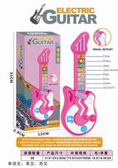 GUITAR W/LIGHT & MUSIC,