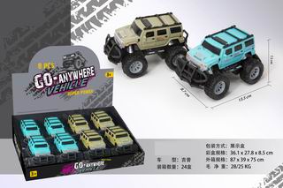 FRICTION CAR 8PCS,