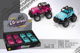 FRICTION CAR 8PCS,