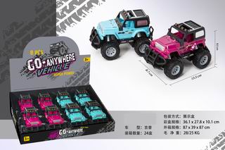 FRICTION CAR 8PCS,