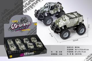 FRICTION CAR 8PCS,