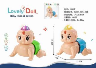 B/O DOLL W/LIGHT & MUSIC,