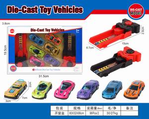 CATAPULT CAR 6PCS,