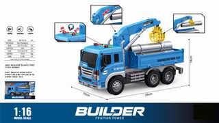 1:16 FRICTION CAR W/LIGHT & SOUND,