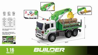 1:16 FRICTION CAR W/LIGHT & SOUND,