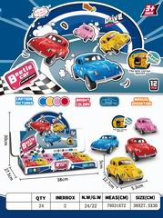 FRICTION CAR 12PCS,
