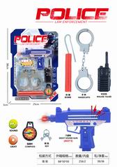 POLICE SET W/SOUND & LIGHT,