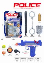 POLICE SET W/SOUND & LIGHT,