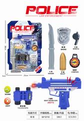 POLICE SET W/SOUND & LIGHT,