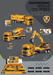 FRICTION TRUCK 6PCS,