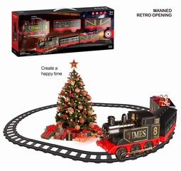 B/O VINTAGE TRAIN W/LIGHT & MUSIC,