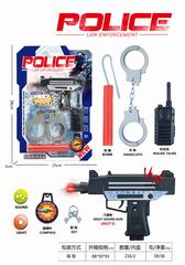 POLICE SET W/SOUND & LIGHT,