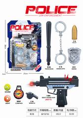 POLICE SET W/SOUND & LIGHT,