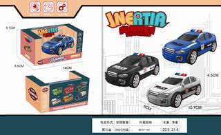 FRICTION POLICE CAR,