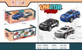 FRICTION POLICE CAR,