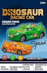 FRICTION DINOSAUR CAR W/LIGHT & MUSIC,