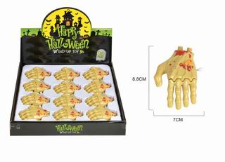 WIND UP GHOUL HAND 12PCS,