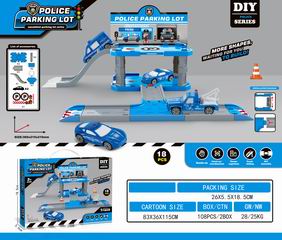 POLICE PARKING LOT 18PCS,