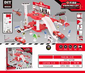 FIRE PARKING LOT 48PCS,