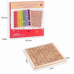 WOODEN MULTIPLICATION TABLE BOARD,