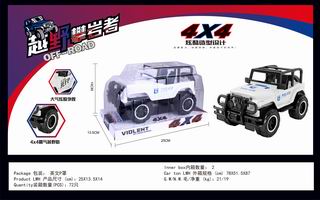 FRICTION POLICE CAR,